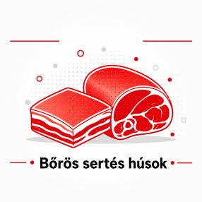 Bőrös sertés húsok