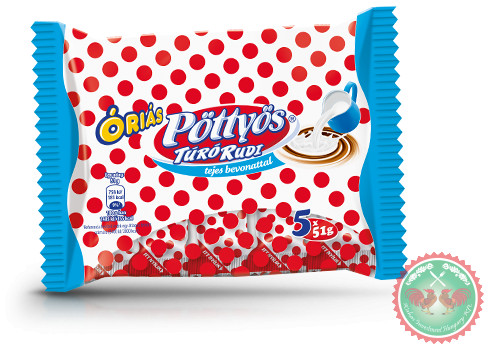 Pöttyös Túró Rudi Óriás (5 db) 51 g