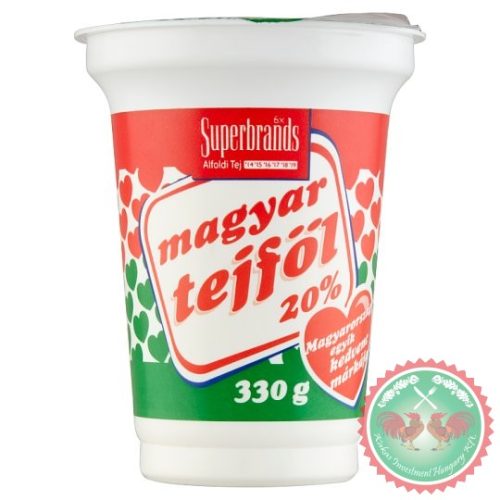 Magyar tejföl 20 % ,330 g