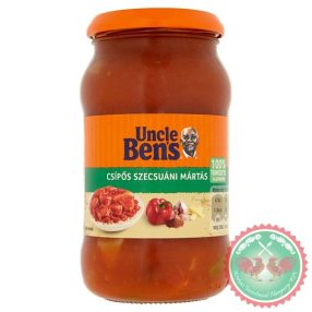 Uncle Bens Csípős szecsuáni mártás /400 g/