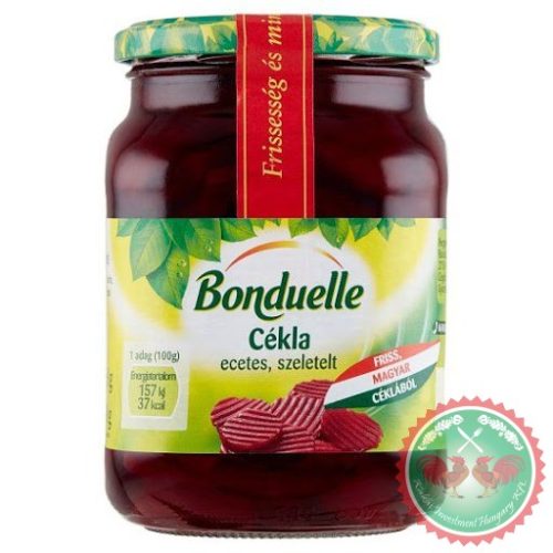 BONDUELLE cékla ecetes szeletelt 540 g