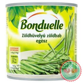 BONDUELLE zöldhüvelyű zöldbab400 g