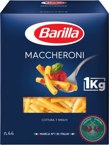 Tészta Barilla maccheroni 1kg