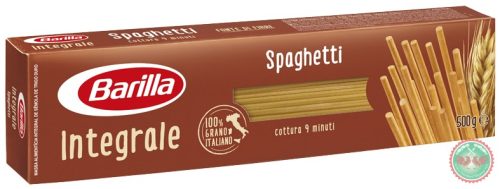 Tészta Barilla spaghetti 20-500gr integrale