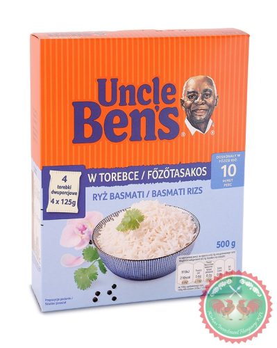 Uncle Ben's Rizs basmati ,500 gr