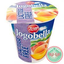 Laktózmentes Jogobella őszibarackos joghurt 150g