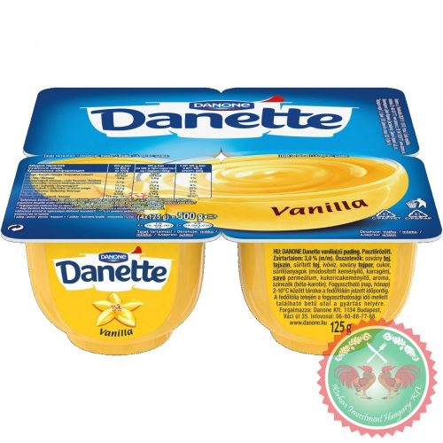 Danette vaníliás puding 4x125g
