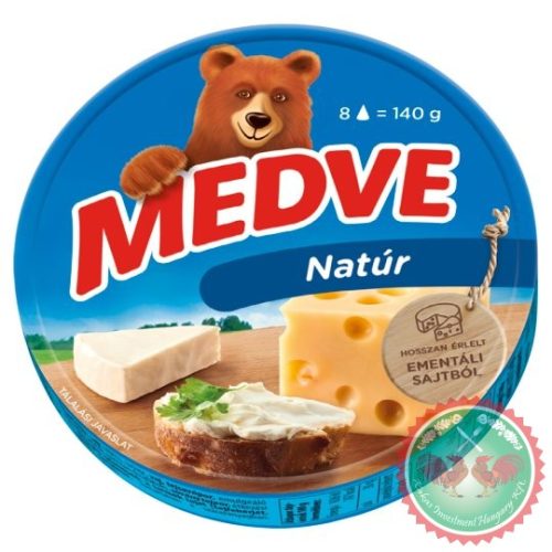 Medve sajt natúr 140g