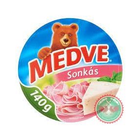 Medve sajt sonkás 140g