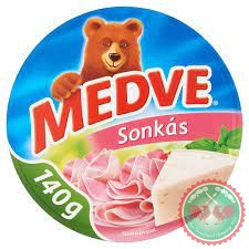 Medve sajt sonkás 140g