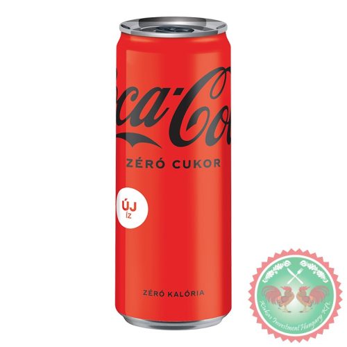 Coca Cola Zéró 0,33 Can