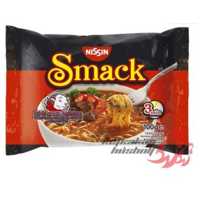 Smack instant tészta csípős marhahúsos,100g