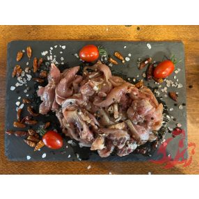 Gyros(bőr nélküli csirkecombfilé csíkok)