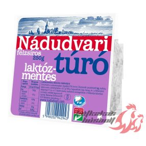 Nádudvari laktózmentes túró 250g