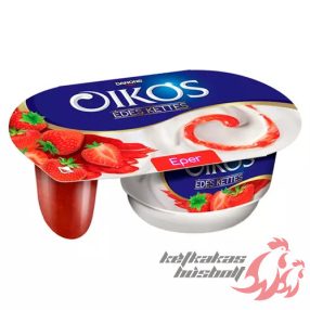 Oikos édes kettes eper 118g