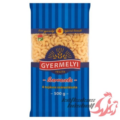 Gyermelyi szarvacska, 4 toj. 500g