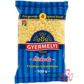 Gyermelyi kiskocka, 4 toj. száraztészta 500g