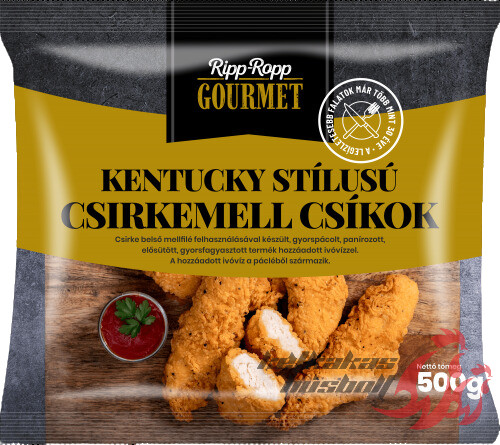 Kentucky Gourmet csirkemell csík 500g