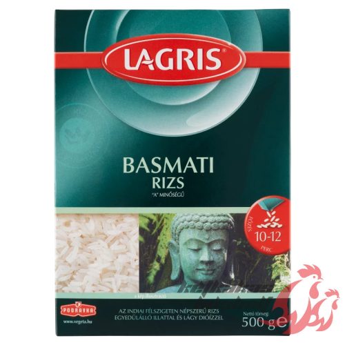 Lagris Basmati rizs 500g dobozos