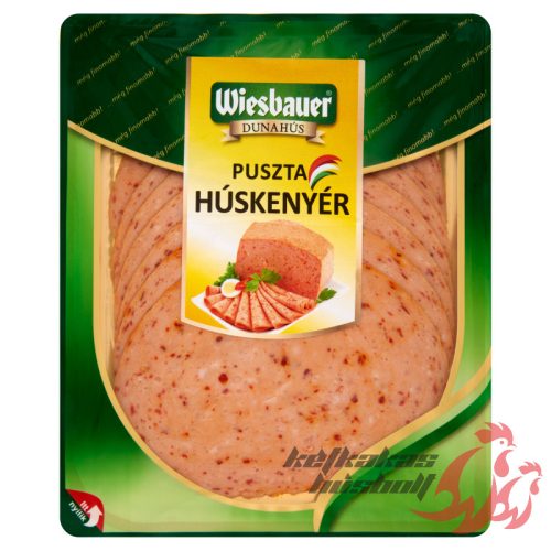 Szeletelt Puszta húskenyér Wiesbauer 80g