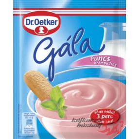 Gála krémpuding Oetker Puncs 78g