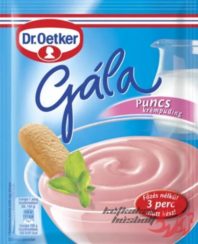 Gála krémpuding Oetker Puncs 78g