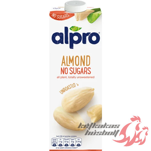 Alpro mandulaital cukormentes 1l